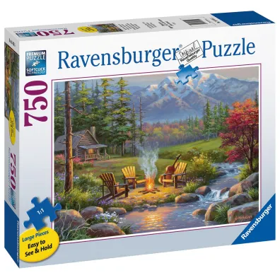 Puzzle 750 el. Brzeg rzeki Ravensburger