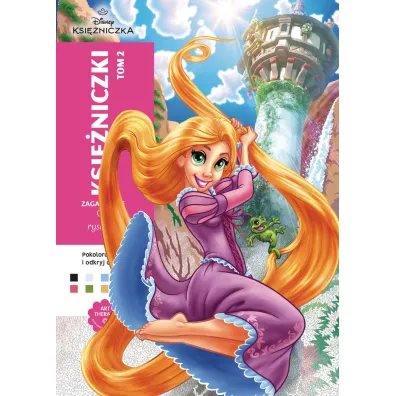 Art Therapy. Kolorowanka antystresowa. Disney Ksi�niczki. Tom 2. Zagadkowe rysunki - J�r�my Mariez