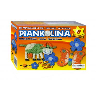 Piankolina 8 kolorw ART AND PLAY