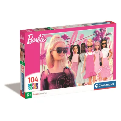 Puzzle 104 el. SuperColor. Barbie Clementoni