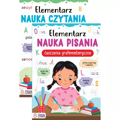 Pakiet Elementarz: Nauka czytania metod� sylabow�, Nauka pisania. �wiczenia grafomotoryczne