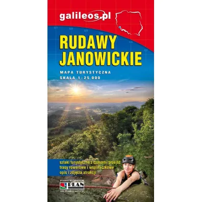 Rudawy Janowickie. Mapa turystyczna w skali 1:25 000