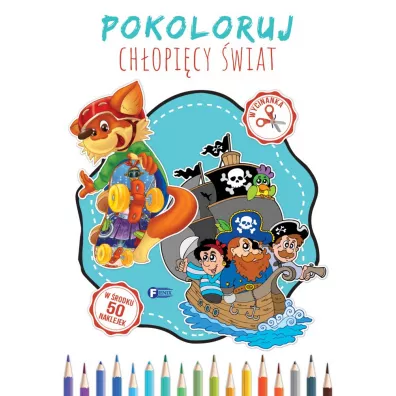 Pokoloruj ch�opi�cy �wiat