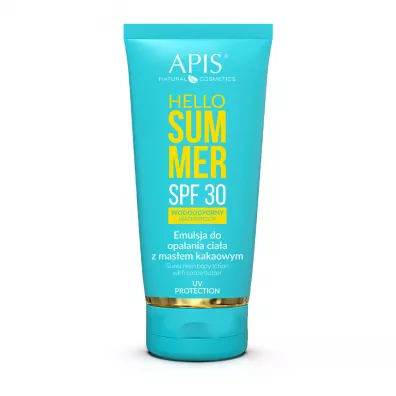 Apis Emulsja do opalania ciaa z masem kakaowym Hello Summer SPF 30 ( 200 ml