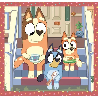 Puzzle 3x48 el. SuperColor. Bluey Clementoni