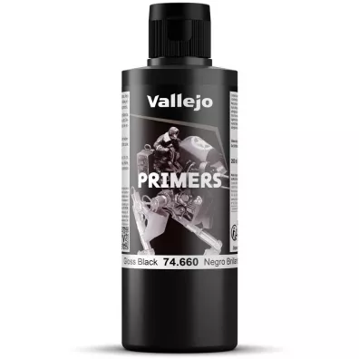 Vallejo: 74.660 - Surface Primer - Gloss Black Primer