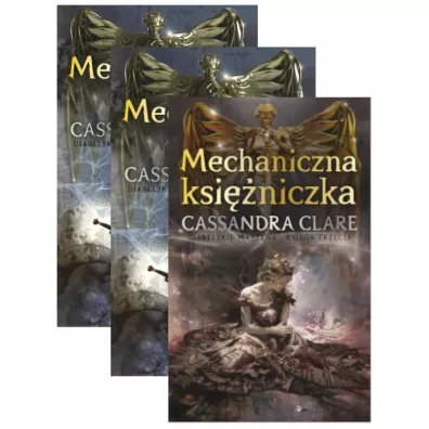 Pakiet Diabelskie maszyny. Tomy 1-3: Mechaniczny anio�, Mechaniczny ksi���, Mechaniczna ksi�niczka - Cassandra Clare