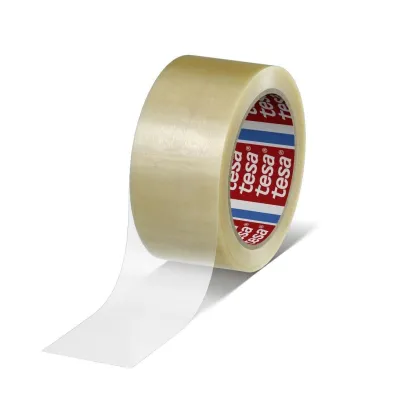 Tesa Ta�ma pakowa standart Solvent transparent 66mx48mm