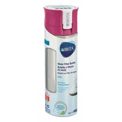 Brita Butelka z filtrem r�owa 600 ml