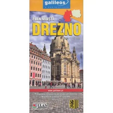Drezno plan maista 1;12000/Galileos/