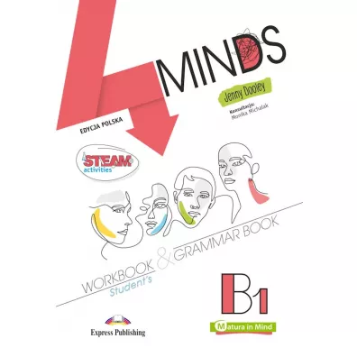4 Minds B1. Zeszyt �wicze� papierowy (wersja dla ucznia) + DigiBook (kod) - Jenny Dooley