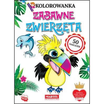 Kolorowanka Zabawne zwierz�ta - Klaudia  J�drysiak