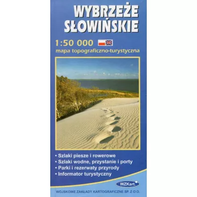 Mapa Wybrze�e S�owi�skie 1:50 000 2016 WZKart
