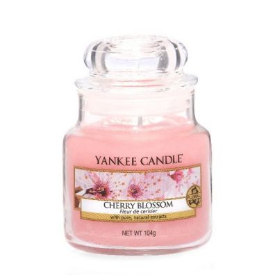 Yankee Candle Small Jar mała świeczka zapachowa Cherry Blossom 104 g