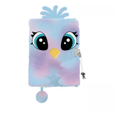 St. Majewski Pami�tnik z k��dk� 3D w�ochacz A5 My Little Friend Pastel bird 96 kartek