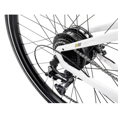 Romet Rower elektryczny E-ORKAN D 1.0 504WH bia�y 19 L