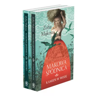 Pakiet Makowa sp�dnica. Tomy 1-2: Kamie� w wod�, Siostry - Zofia M�kosa