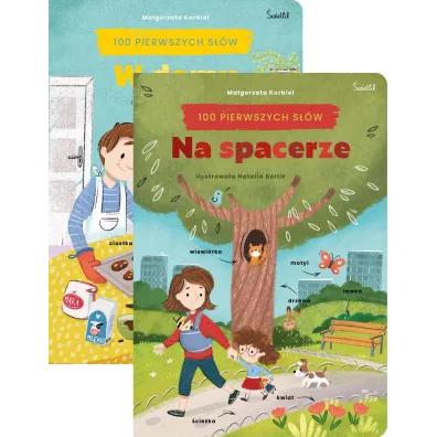 Pakiet 100 pierwszych s��w: W domu, Na spacerze