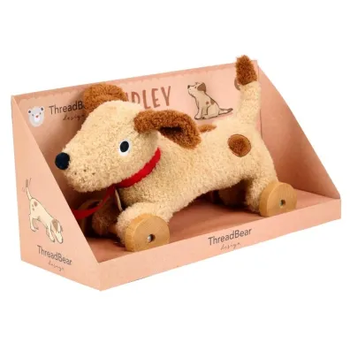 Piesek na k�kach do ci�gni�cia Dudley ThreadBear Design
