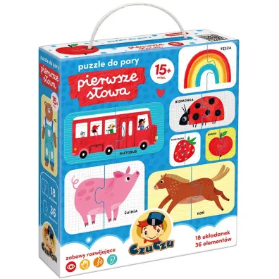 CzuCzu Puzzle do pary Pierwsze s�owa 15m Bright Junior Media