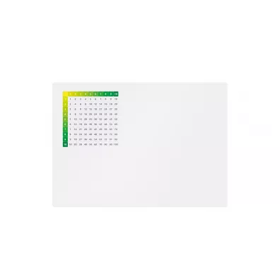 MemoBe Mata na biurko ochronna kolor mleczny mno�enia 70x50 cm