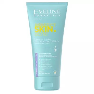Eveline Cosmetics Perfect Skin.acne gboko oczyszczajcy el do mycia twarzy odblokowujcy pory 150 ml