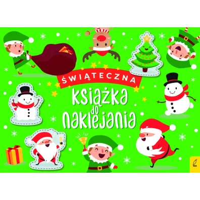 �wi�teczna ksi��ka do naklejania