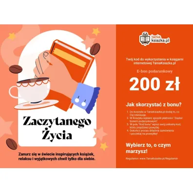 e-Bon Karta Podarunkowa Zaczytanego �ycia 200 z� TaniaKsiazka.pl