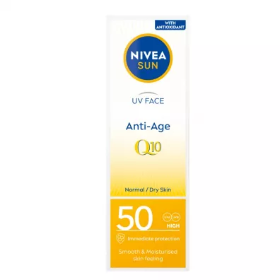 Nivea Sun Przeciwzmarszczkowy krem przeciws�oneczny do twarzy SPF 50 50 ml