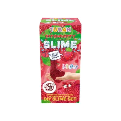 Zestaw DIY Super Slime. Truskawka Tuban