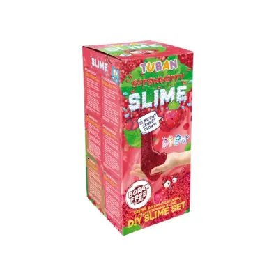 Zestaw DIY Super Slime. Truskawka Tuban
