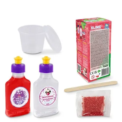 Zestaw DIY Super Slime. Truskawka Tuban