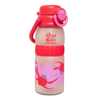 Patio Bidon 740ml Coolpack Sphera Flores Rosa