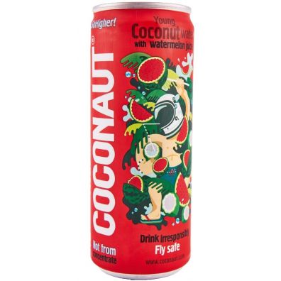 Coconaut Woda kokosowa z młodego kokosa z sokiem arbuzowym 320 ml