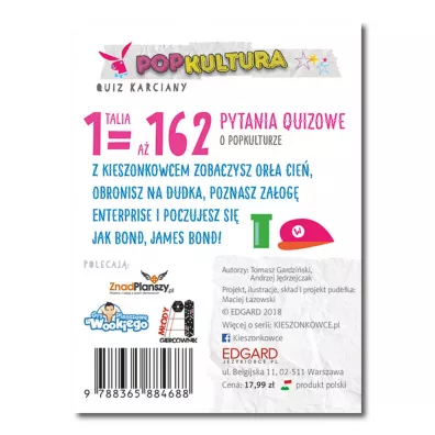 Kieszonkowiec rozrywkowy. Popkultura
