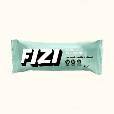Fizi Baton w polewie czekoladowej Coconut cookie + almond zgrzewka 10 x 45 g