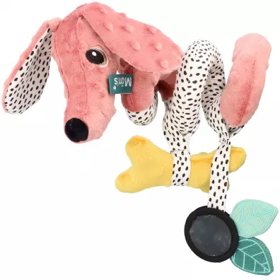 Jami� spiralka do w�zka pastel r� Hencz Toys