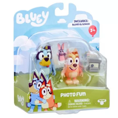 Bluey Figurka Zabawa w fotografa 2szt