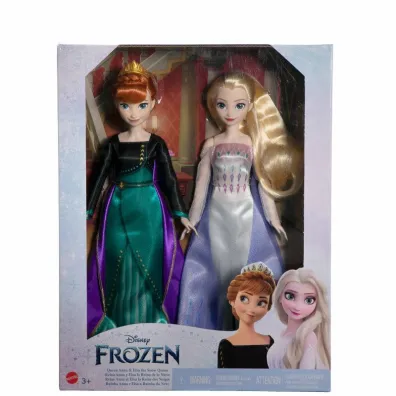 Disney Frozen. Lalki 2-pak Anna i Kr�lowa Elsa Mattel