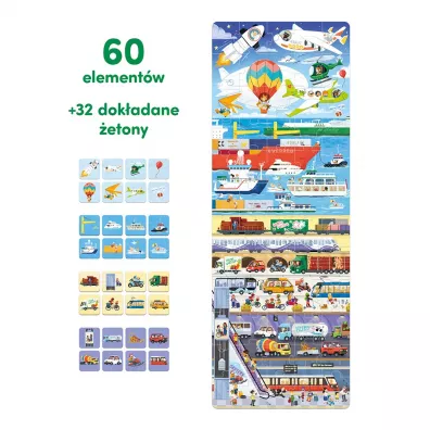 Czuczu Puzzle Tak dziaa transport Bright Junior Media