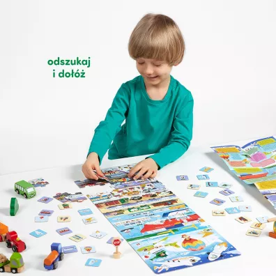 Czuczu Puzzle Tak dziaa transport Bright Junior Media
