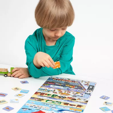 Czuczu Puzzle Tak dziaa transport Bright Junior Media