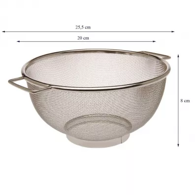 Excellent Houseware Cedzak kuchenny stalowy 20,5 cm