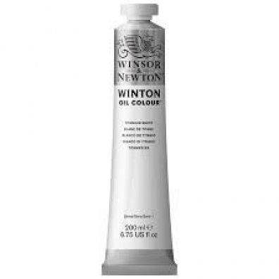 Winsor & Newton Farba olejna Titanum White 644 200 ml biaa