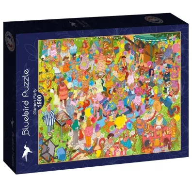 Puzzle 1500 el. Impreza w ogrodzie Bluebird Puzzle