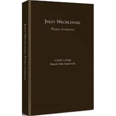 Jerzy Wr�blewski. Pisma wybrane