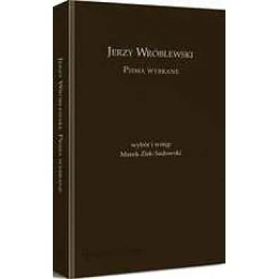 Jerzy Wr�blewski. Pisma wybrane