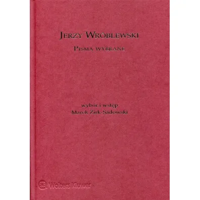 Jerzy Wr�blewski. Pisma wybrane