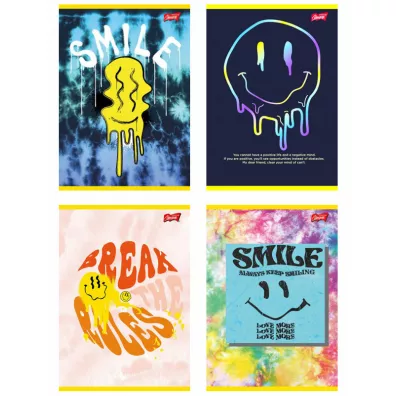 St. Majewski Zeszyt A5 Keep Smiling linia 32 kartki