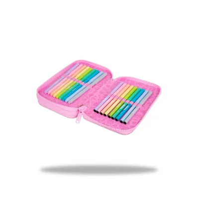 CoolPack Pi�rnik podw�jny z wyposa�eniem Jumper 2 Pastel Powder Pink